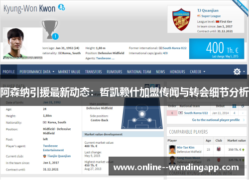 阿森纳引援最新动态：哲凯赖什加盟传闻与转会细节分析